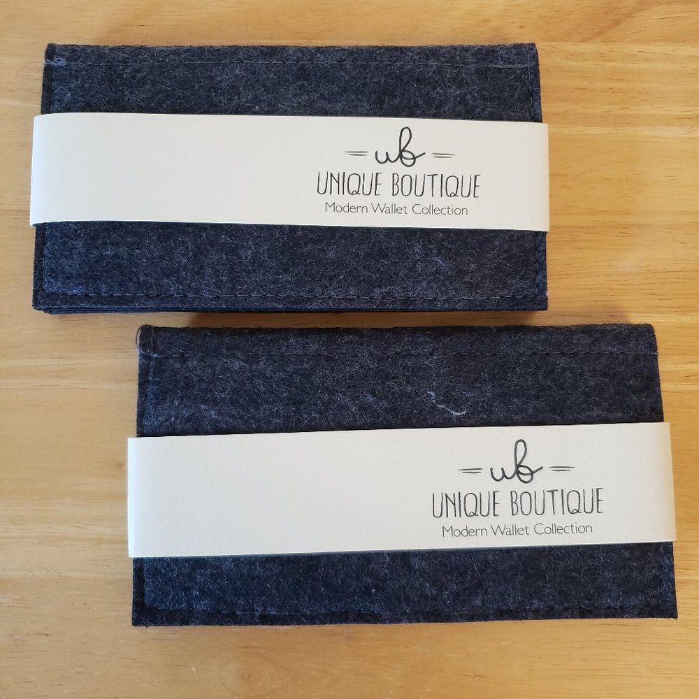 Unique Boutique Wallets (Set of 2)